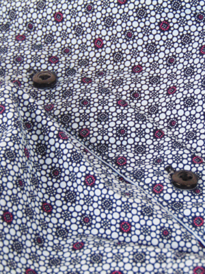 One of our inner fabrics called Dottie. This inner fabric is made of a blouse.