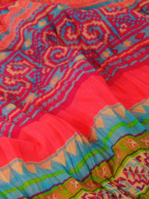 One of our inner fabrics called Festival. This inner fabric is made of a scarf.