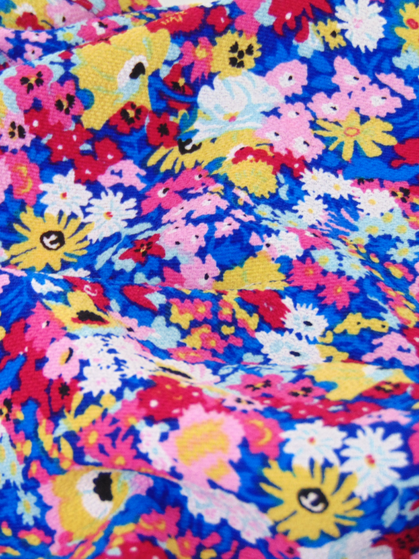 One of our inner fabrics called Sun Flowers. This inner fabric is made of a top.